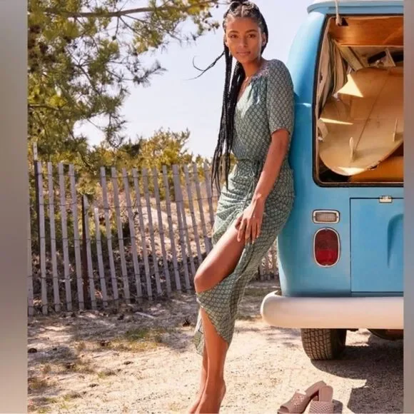 Veronica Beard Women's Mariposa Printed Dress Size 0 New with Tag - Picture 1 of 6